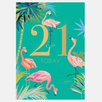 21st Birthday Card By Sara Miller London